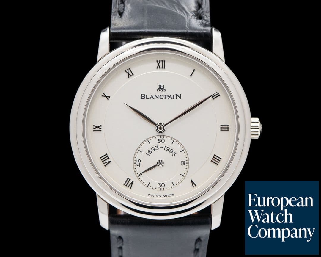 Image of Blancpain Villeret Jubilee 1693 - 1993 White Gold Limited Edition