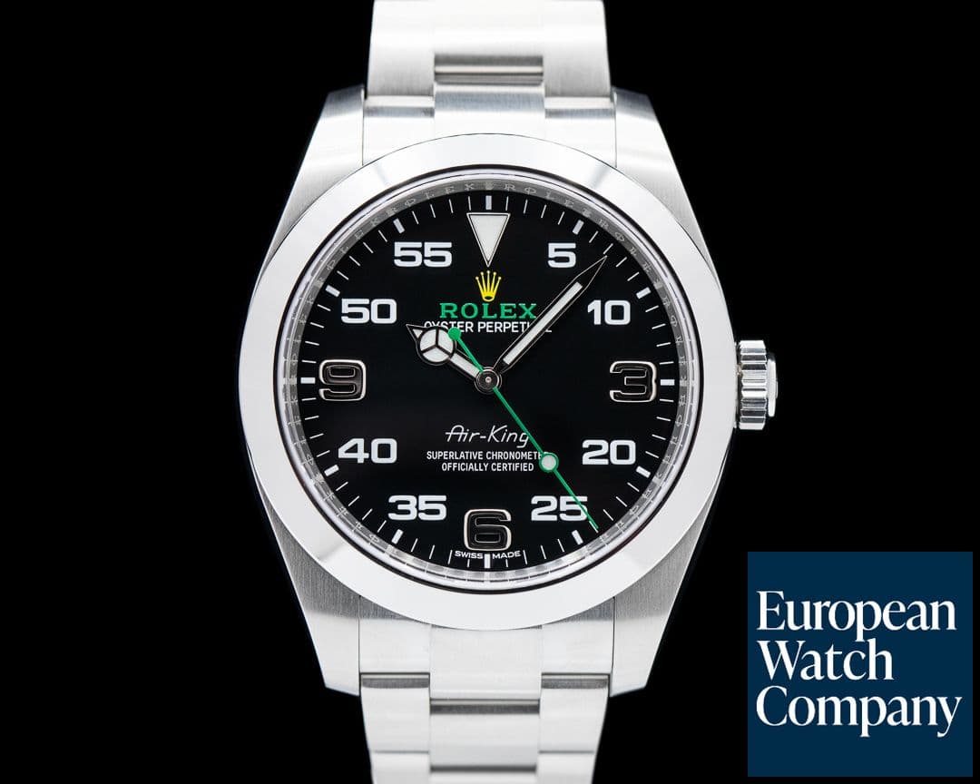 Image of Rolex Air King 116900 Black Dial SS 2020