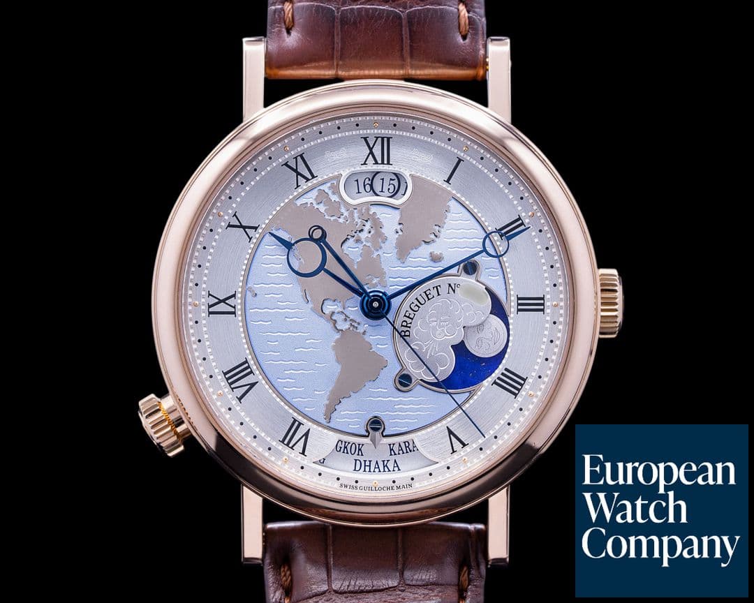 Image of Breguet Classique Hora Mundi USA 18K Rose Gold 