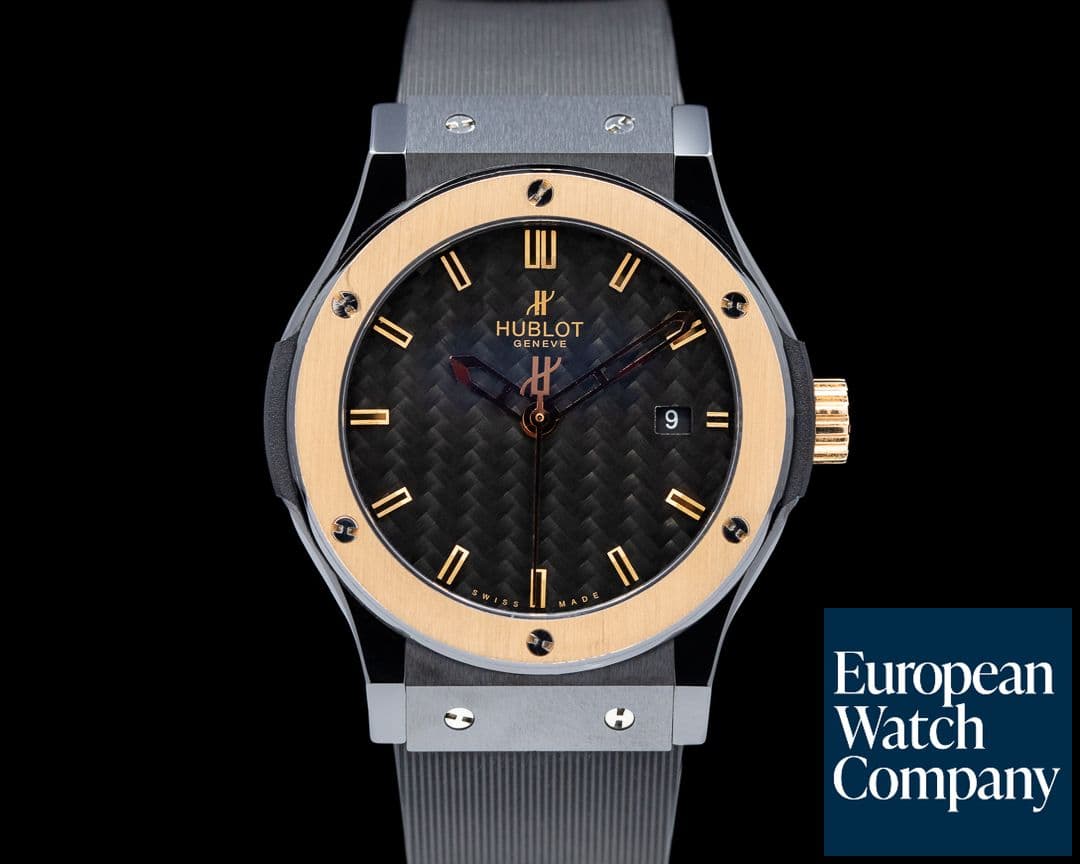 Image of Hublot Classic Fusion Black Magic Ceramic & Rose Gold 42mm