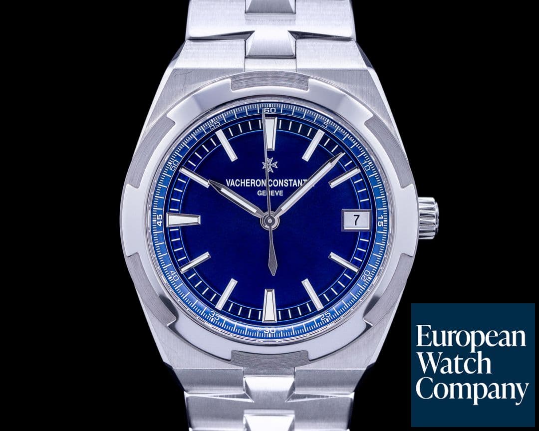 Image of Vacheron Constantin Overseas 4500v Automatic 41mm Blue Dial SS FULL SET