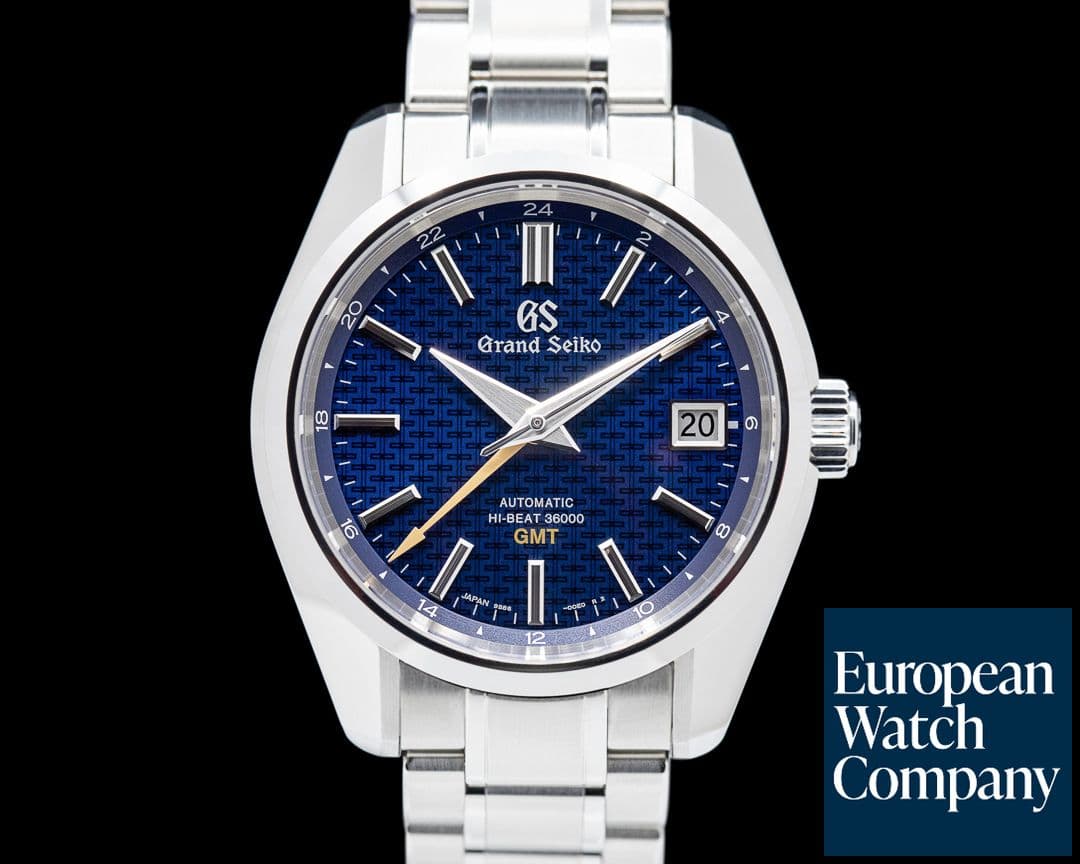 Image of Grand Seiko Grand Seiko Hi-Beat 36000 GMT Blue dial LIMITED