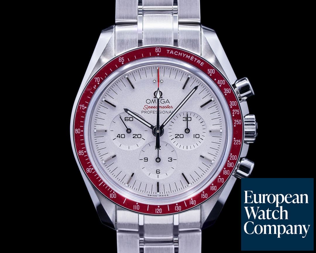 Image of Omega Speedmaster Professional "Tokyo 2020" Limited Edition Red Bezel
