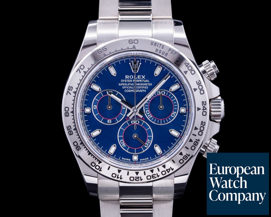 Image of Rolex Daytona 116509 Blue Dial 18K White Gold