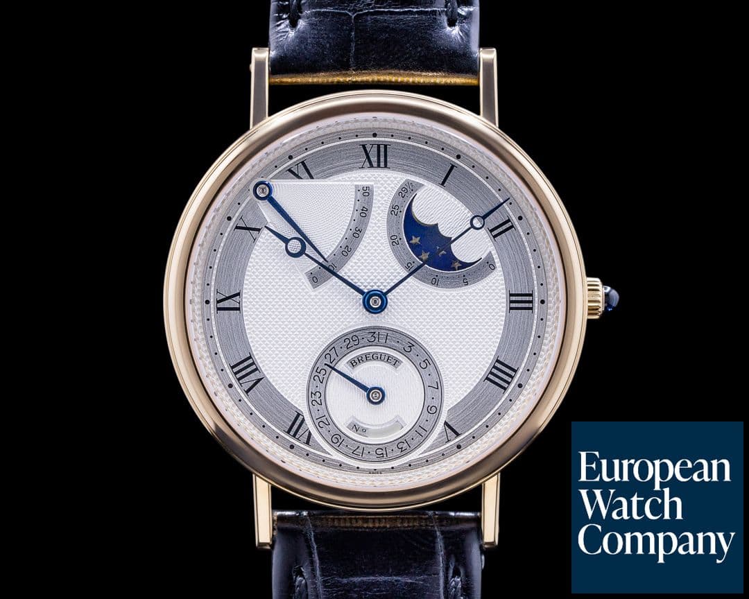 Image of Breguet Classique Power Reserve Moon 18K Yellow Gold 