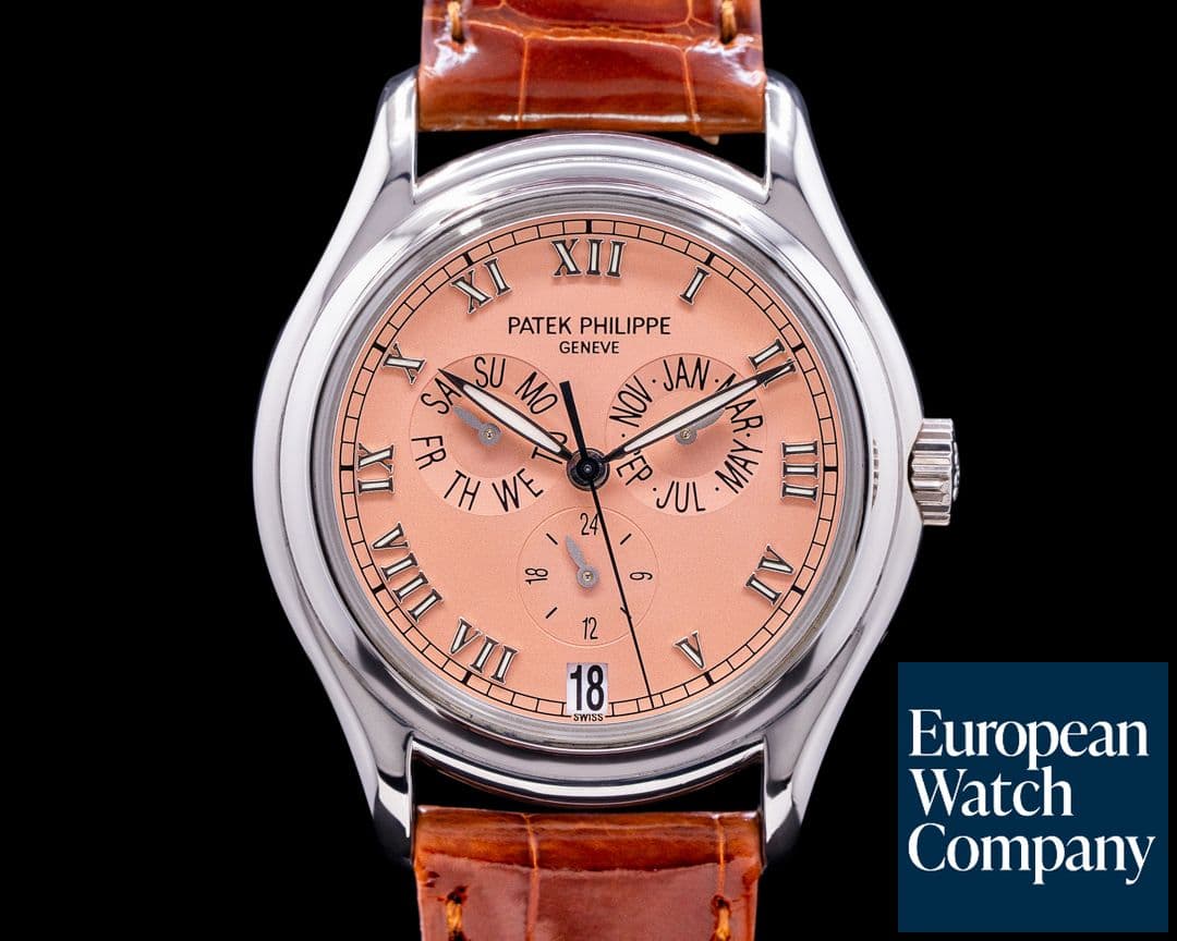 Image of Patek Philippe Annual Calendar 18K White Gold Salmon Dial