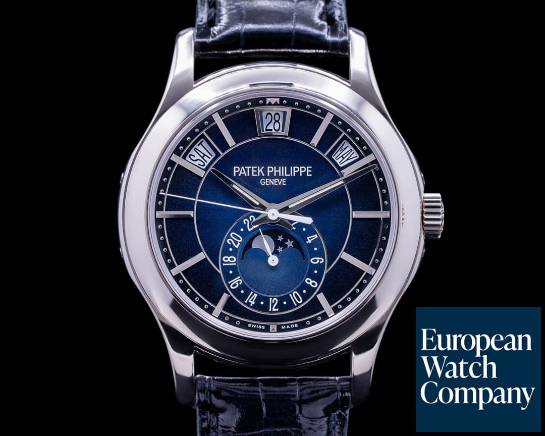 Image of Patek Philippe Annual Calendar 5205G Blue Dial 18K White Gold 2020