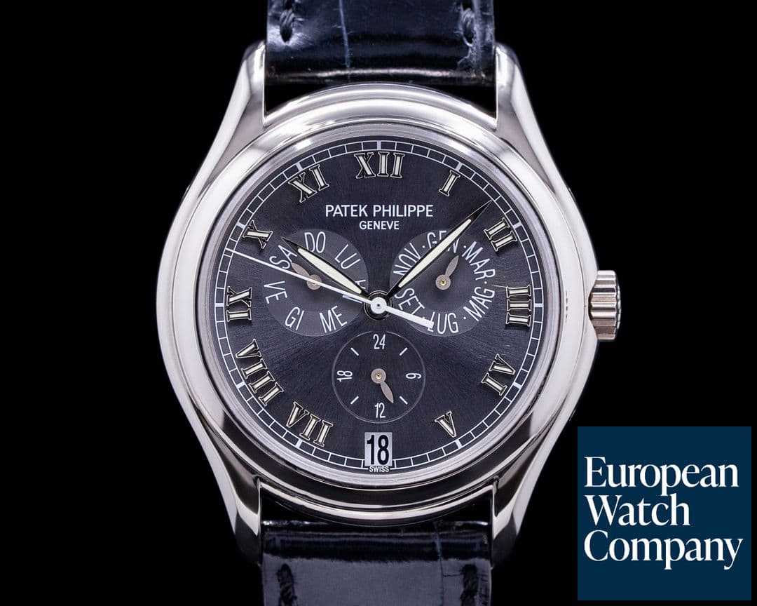 Image of Patek Philippe Annual Calendar 5035G 18K White Gold Grey Dial RARE
