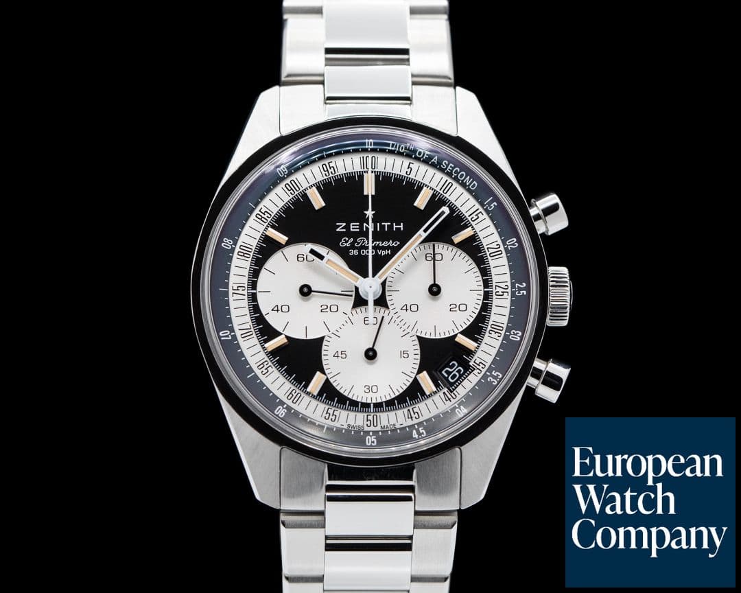 Image of Zenith Chronomaster El Primero Panda Dial SS / Bracelet