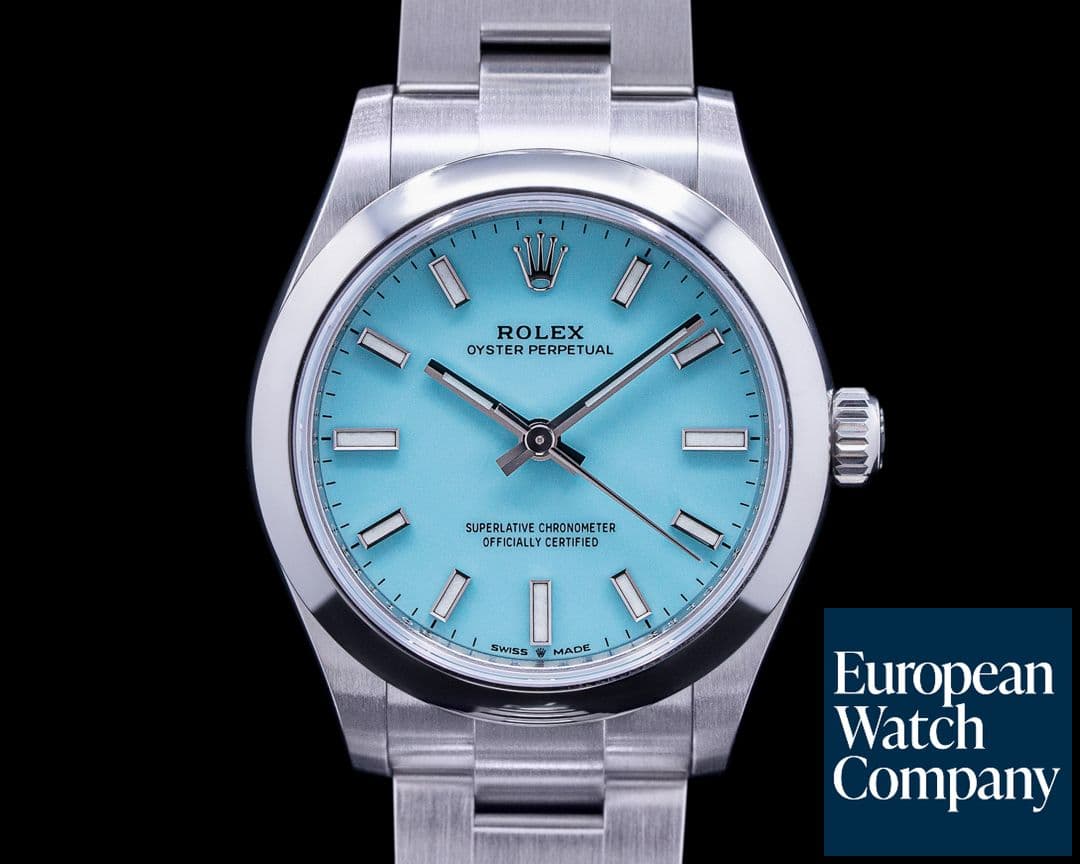 Image of Rolex Oyster Perpetual 277200 31mm SS / Turquoise 2023 UNWORN