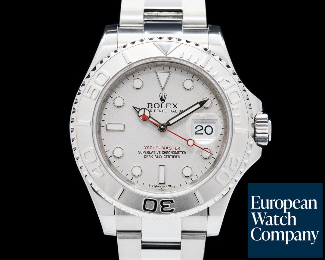 Image of Rolex Yacht Master 116622 SS Platinum Dial / Platinum Bezel 