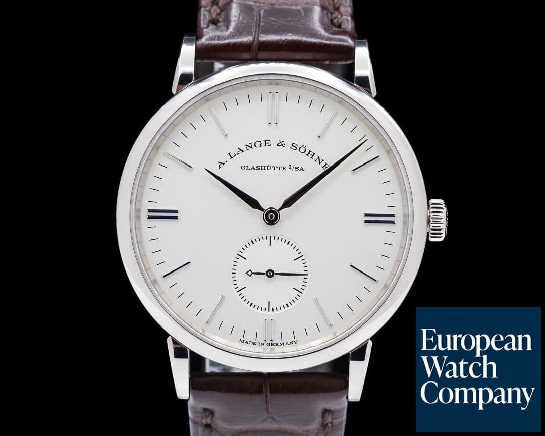 Image of A. Lange and Sohne Saxonia 219.026 Manual Wind 18K White Gold 2023