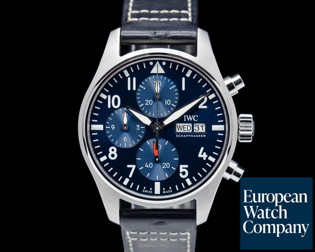 Image of IWC Pilot's Watch Chronograph 41mm SS Blue dial