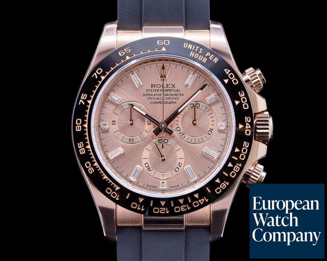 Image of Rolex Cosmograph Daytona 116515LN Ceramic 18K Everose Gold / Sundust Diamond