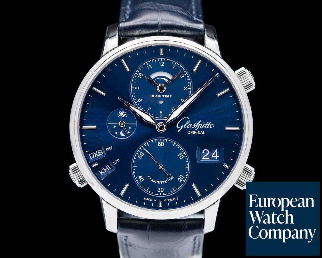 Image of Glashutte Original Senator Cosmopolite Blue Dial 2023