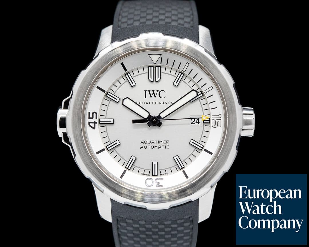 Image of IWC Aquatimer Automatic Silver Dial SS / Rubber