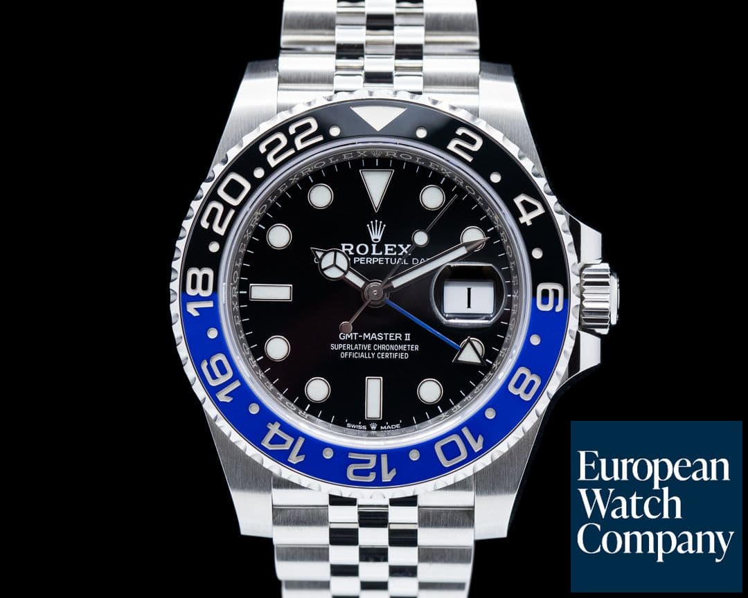 Image of Rolex GMT Master II 126710 Ceramic "Batman" SS / SS