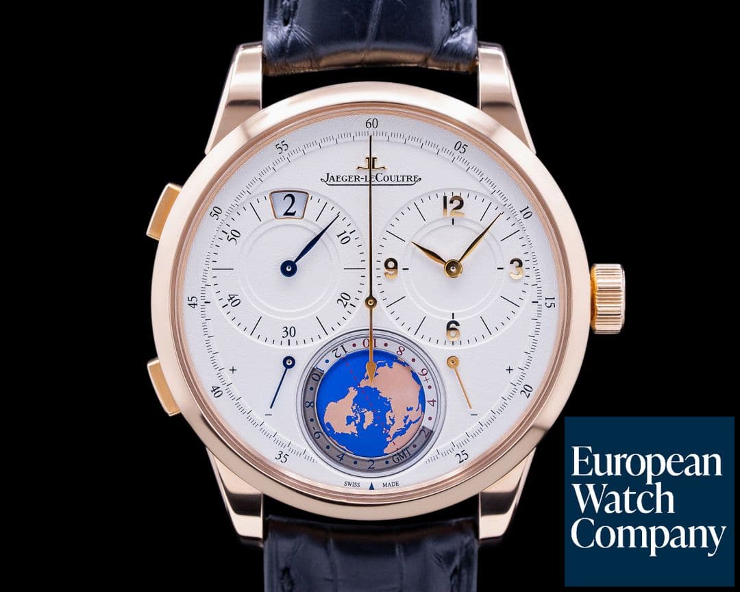 Image of Jaeger LeCoultre Duometre Travel Time 18K Rose Gold 