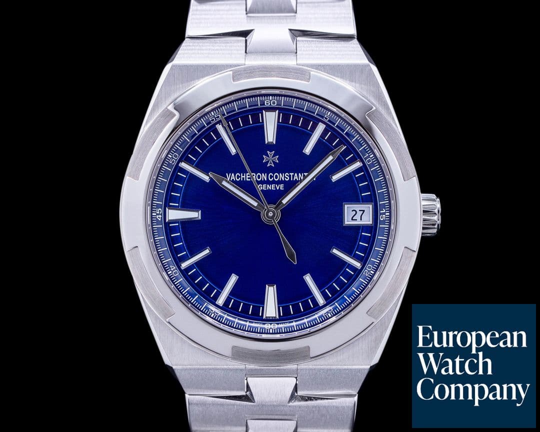 Image of Vacheron Constantin Overseas 4500v Automatic 41mm Blue Dial SS UNWORN 