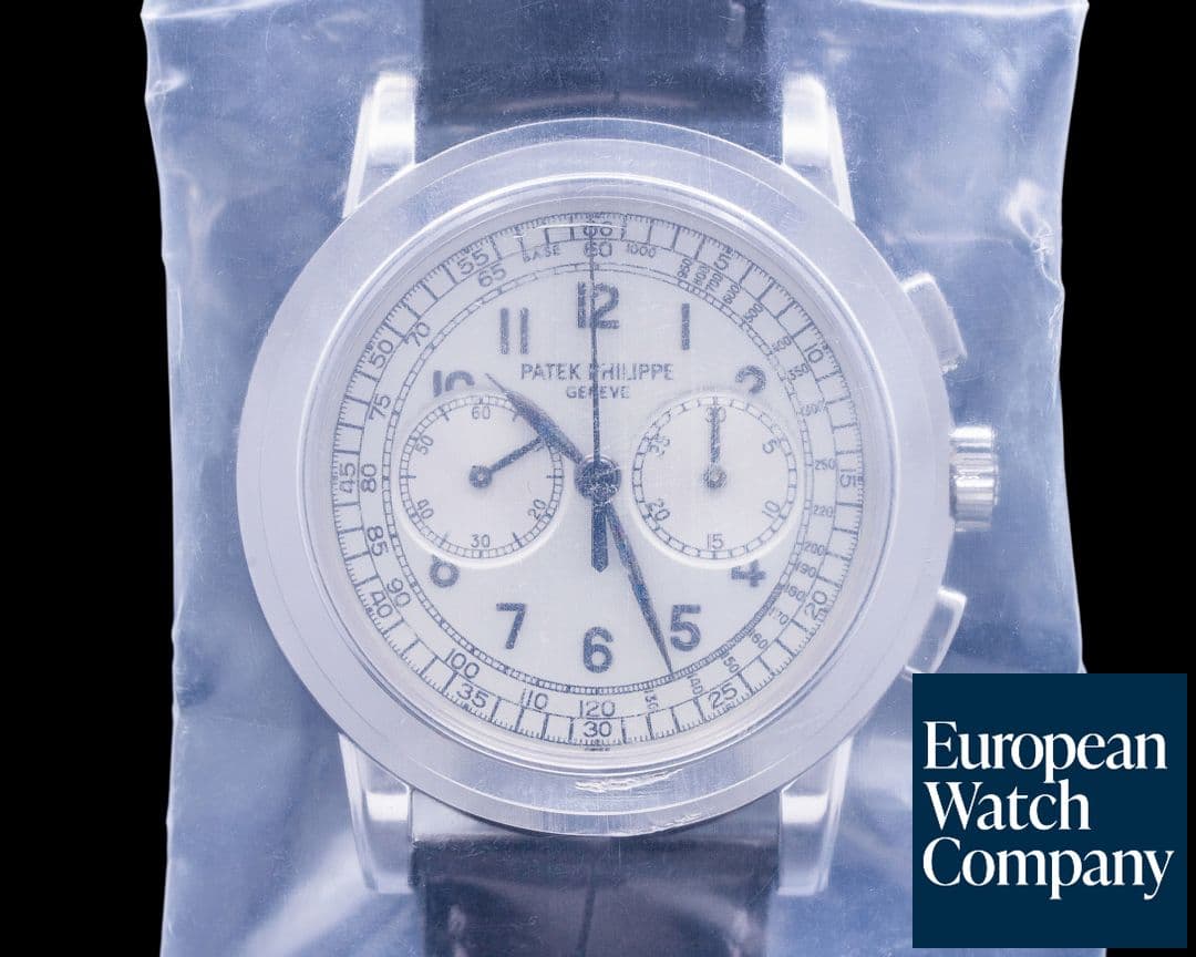 Image of Patek Philippe 5070 White Gold Chronograph SEALED UNWORN 