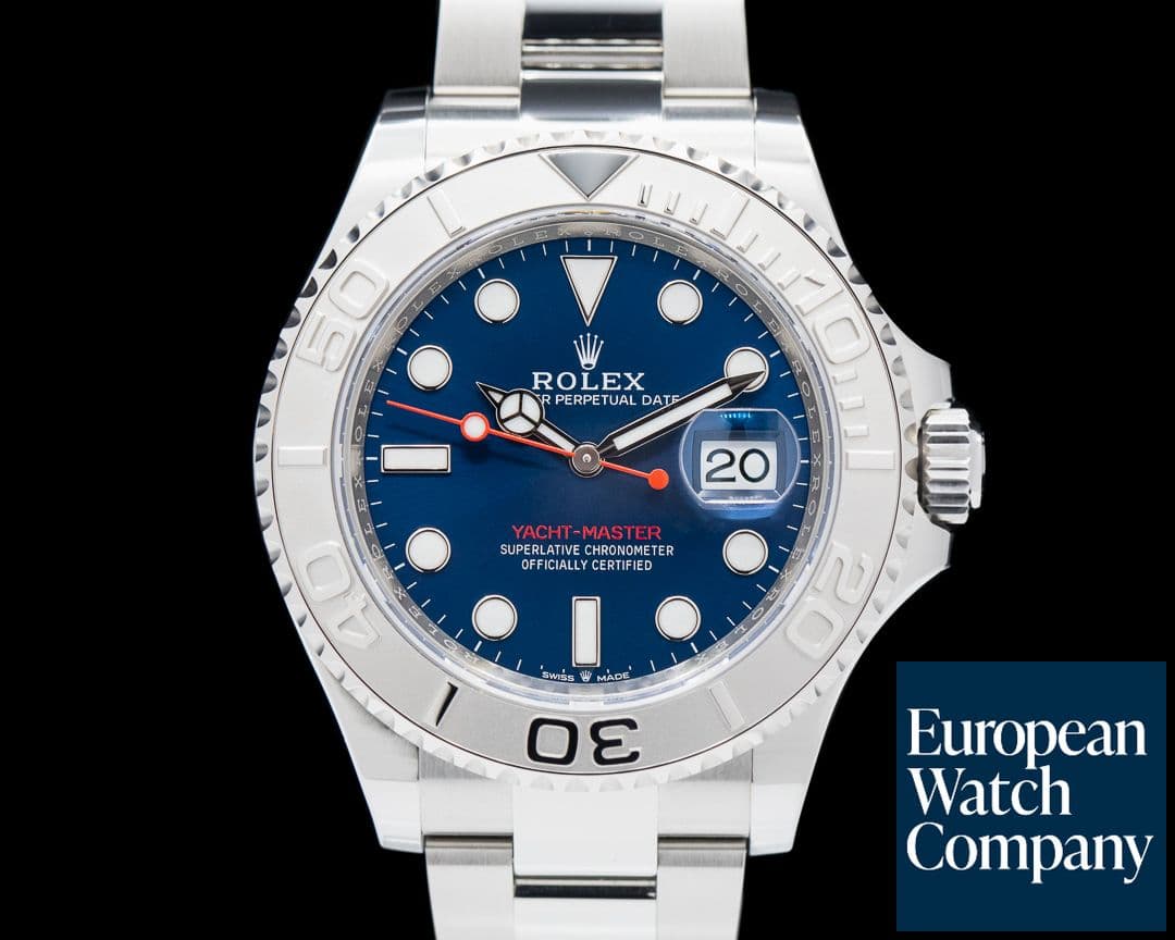 Image of Rolex Yacht Master 126622 SS Blue Dial / Platinum Bezel 2022