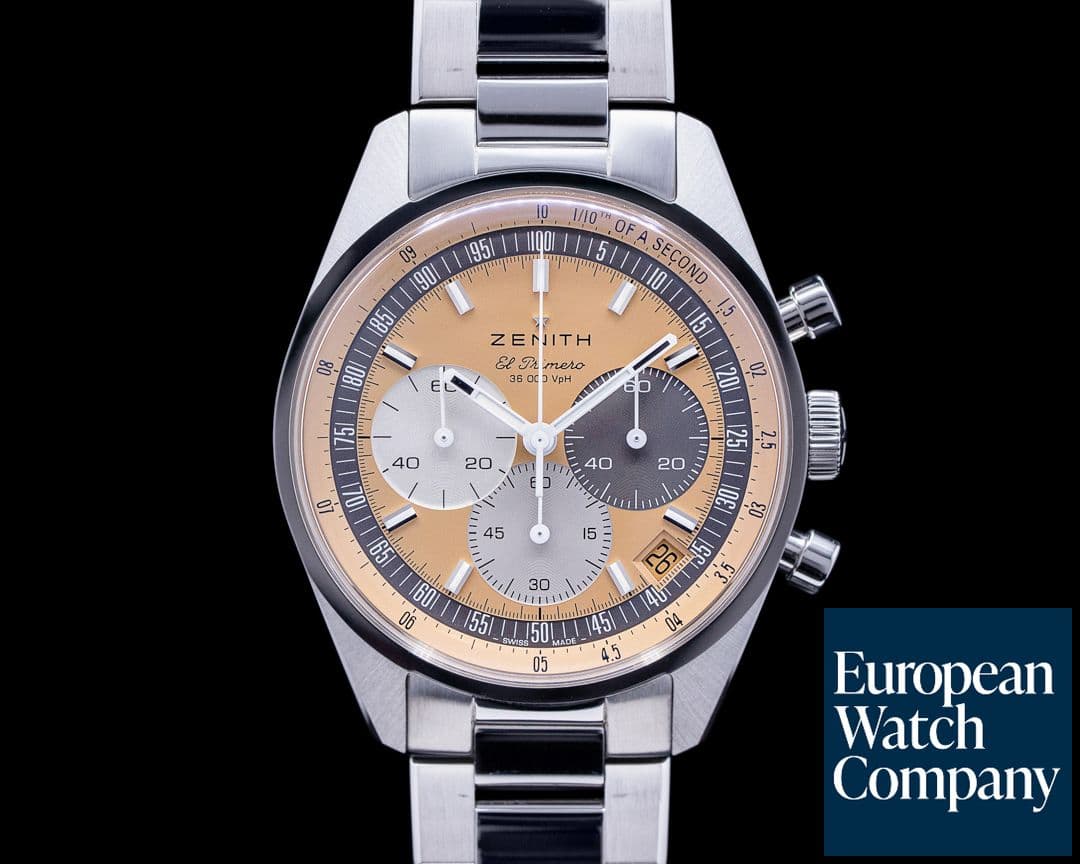Image of Zenith El Primero Chronomaster Original HODINKEE Salmon Dial 