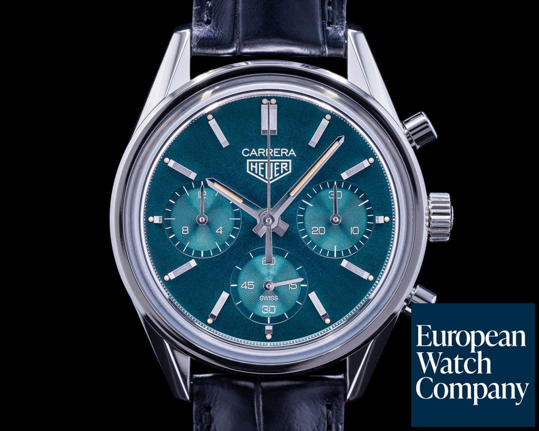 Image of TAG Heuer Carrera Chronograph Green Dial LIMITED EDITION