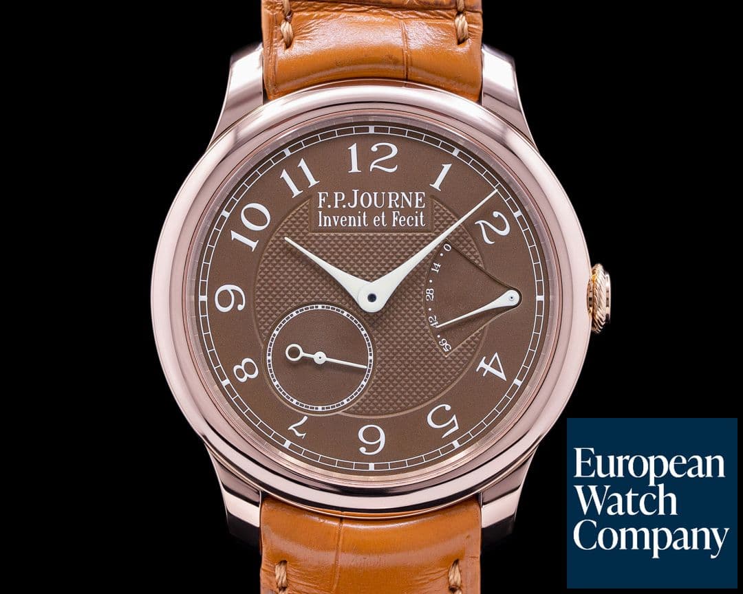 Image of F. P. Journe Chronometre Souverain Havana 18K Rose Gold