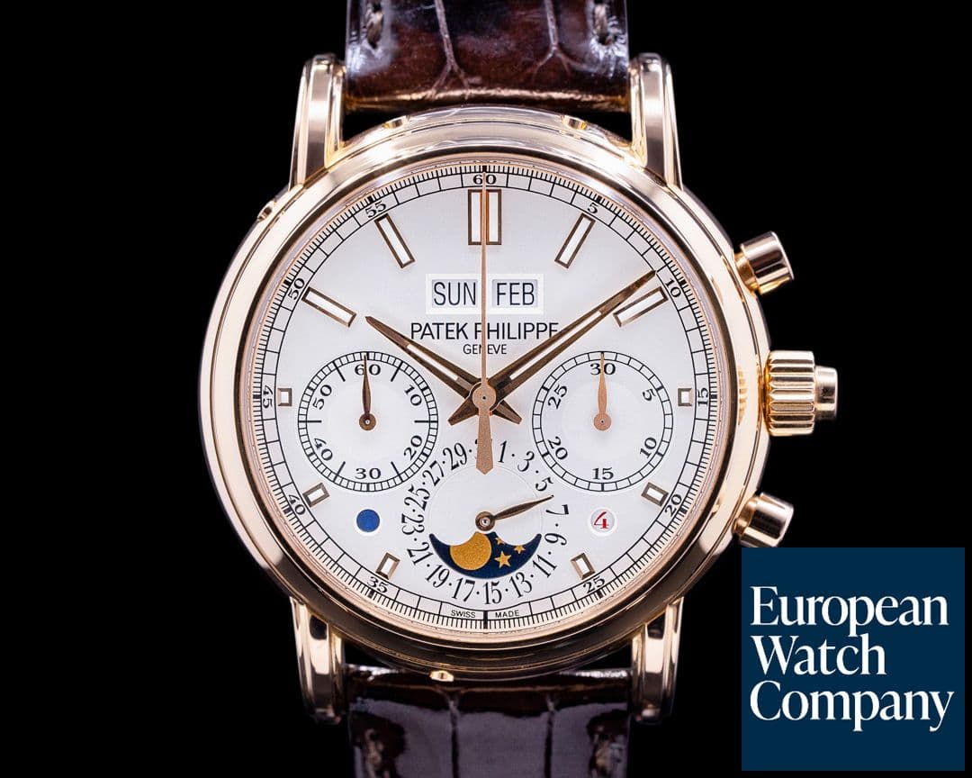 Image of Patek Philippe 5204R Split Second Perpetual Calendar Chronograph Rose Gold