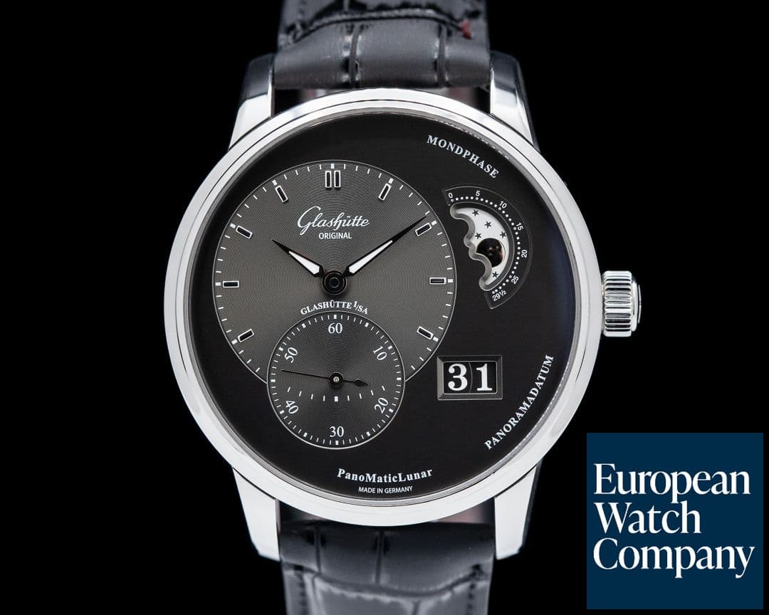 Image of Glashutte Original PanoMatic Lunar Gray Dial