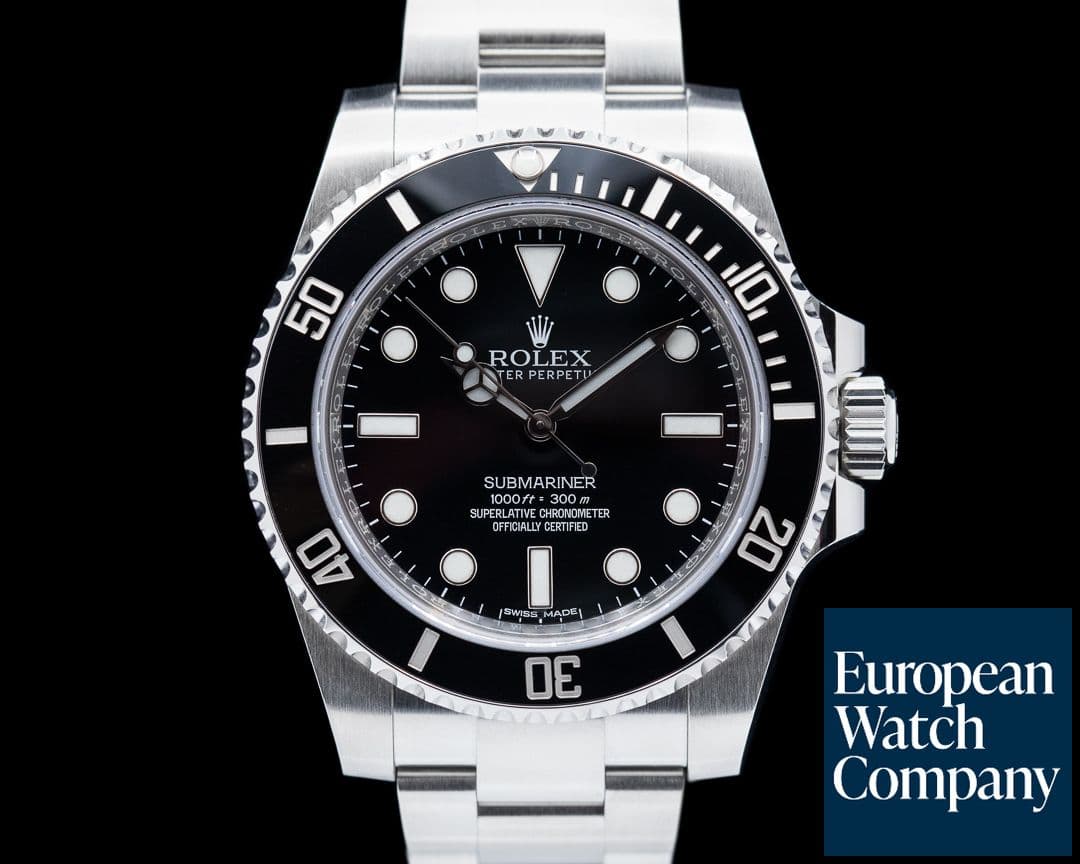 Image of Rolex Submariner No Date Ceramic Bezel SS