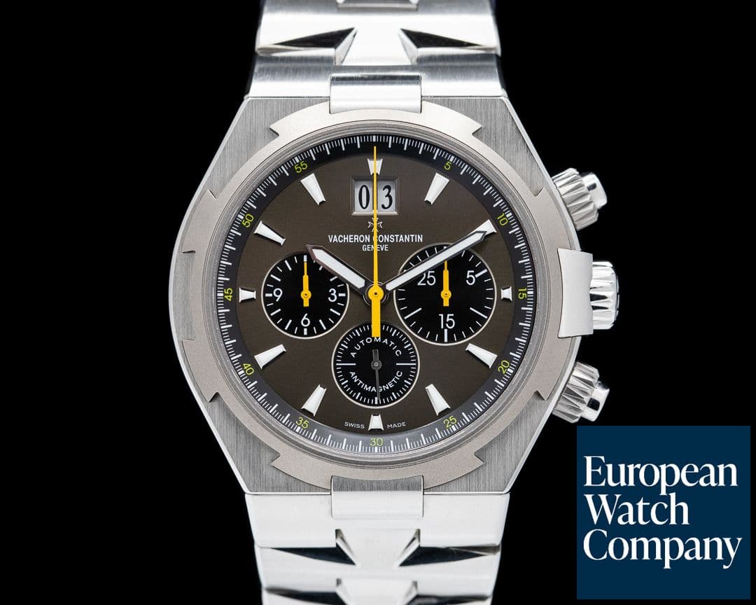 Image of Vacheron Constantin Overseas Chronograph SS Gray Dial 