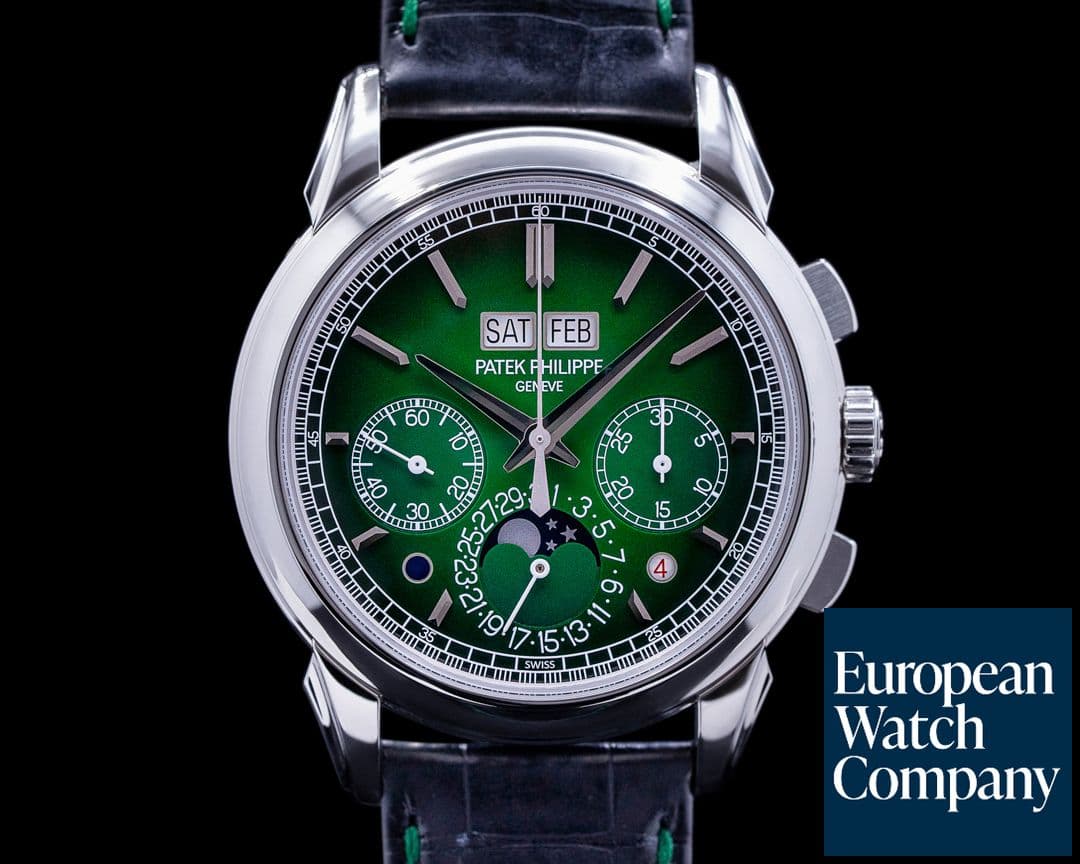 Image of Patek Philippe 5270P Perpetual Calendar Chronograph Platinum GREEN 2022