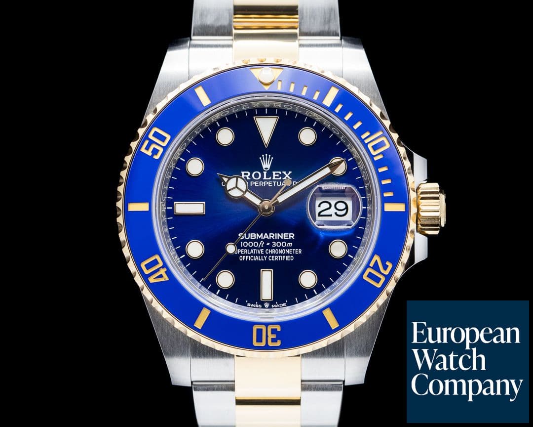 Image of Rolex Submariner 41MM 126613LB Ceramic Blue Dial 18K / SS Like New 2020
