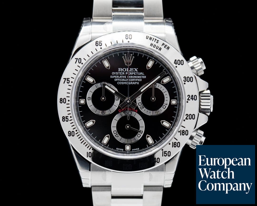 Image of Rolex Daytona 116520 Black Dial NEW OLD STOCK STICKERED