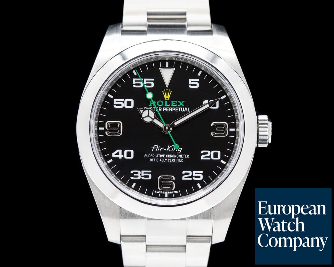 Image of Rolex Air King 116900 Black Dial SS 2020