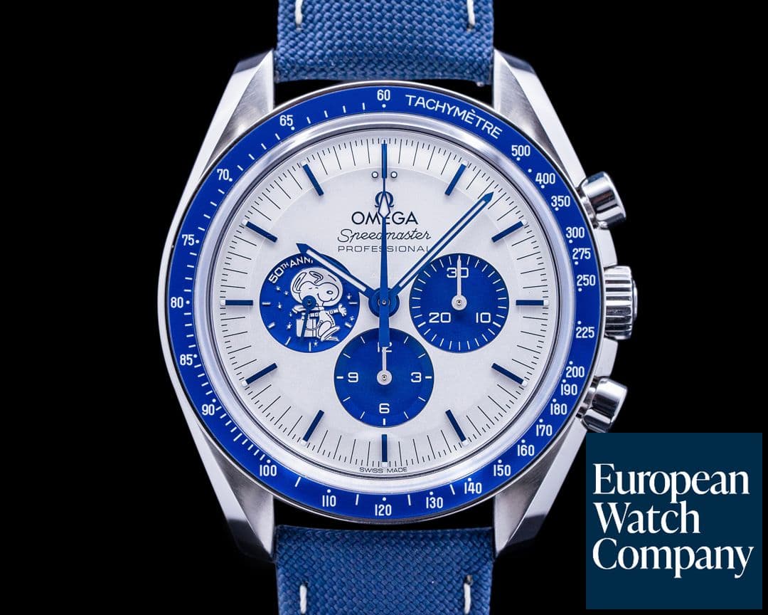 Image of Omega Speedmaster Silver Snoopy Award 50th Anniversary
