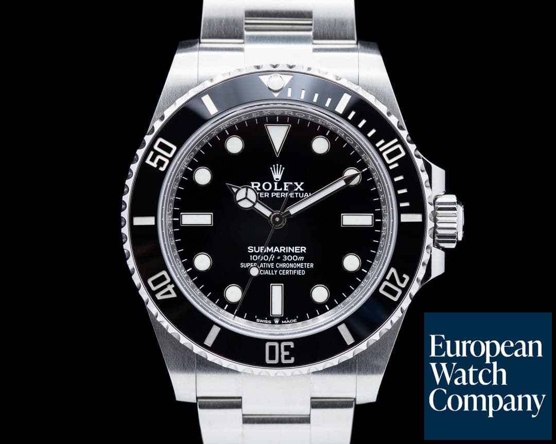 Image of Rolex Submariner 124060 No Date Ceramic Bezel 41MM 2022