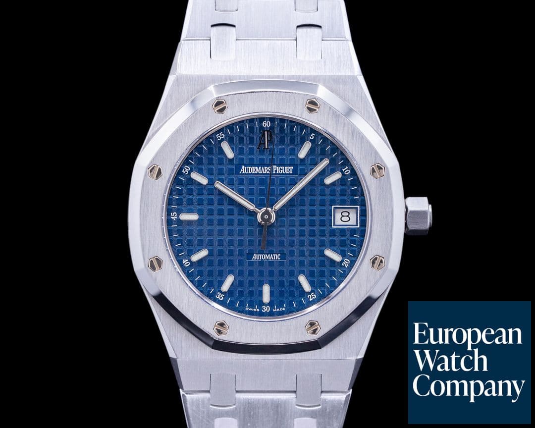 Image of Audemars Piguet Royal Oak 14790ST Blue Dial 36mm