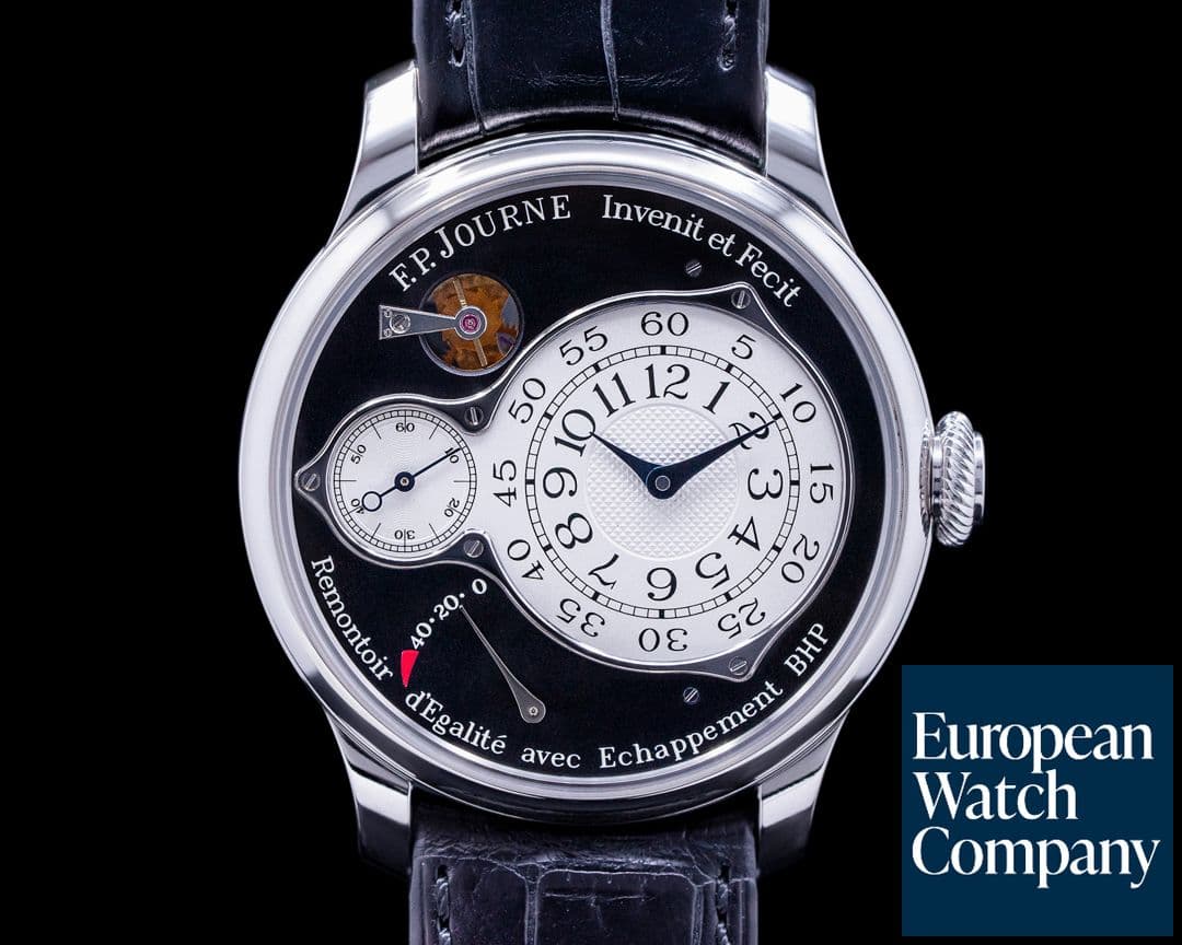 Image of F. P. Journe Chronometre Optimum Platinum BLACK LABEL 40MM 2021