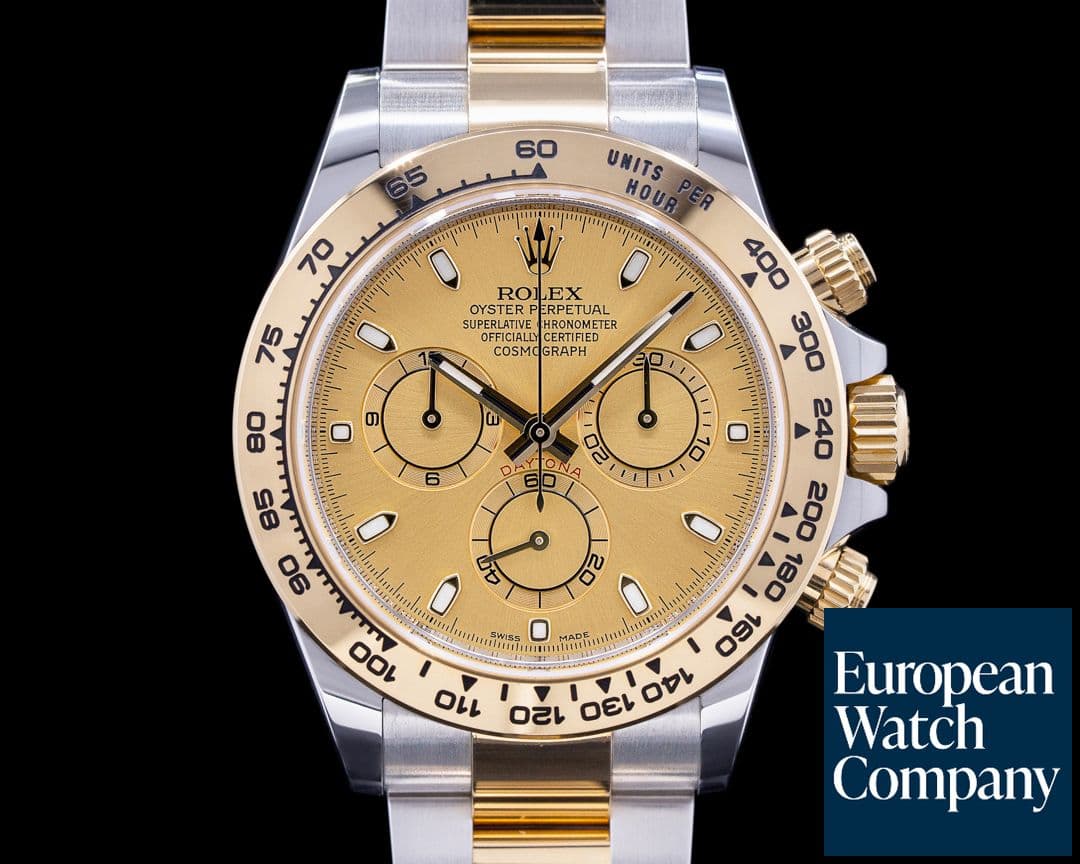 Image of Rolex Daytona Champagne Dial 18K Yellow Gold / SS 2021