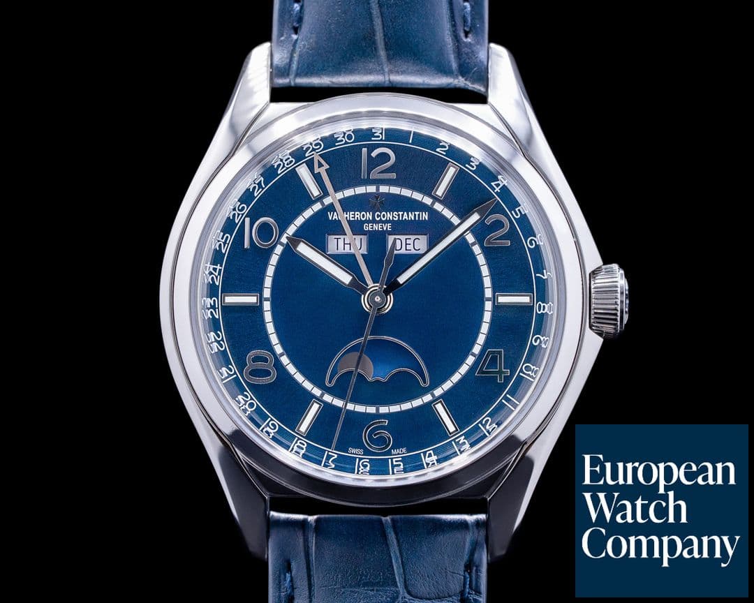 Image of Vacheron Constantin Fiftysix Complete Calendar SS Blue Dial 
