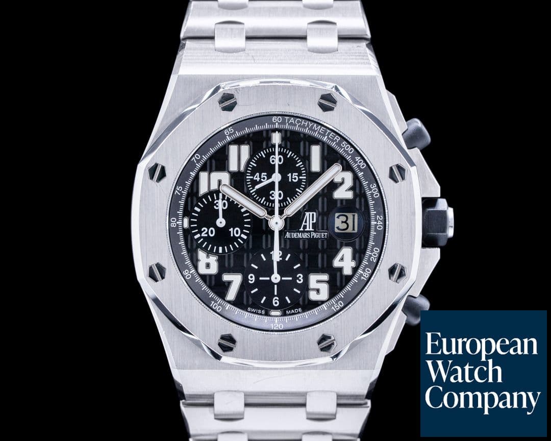 Image of Audemars Piguet Royal Oak Offshore SS/SS Black