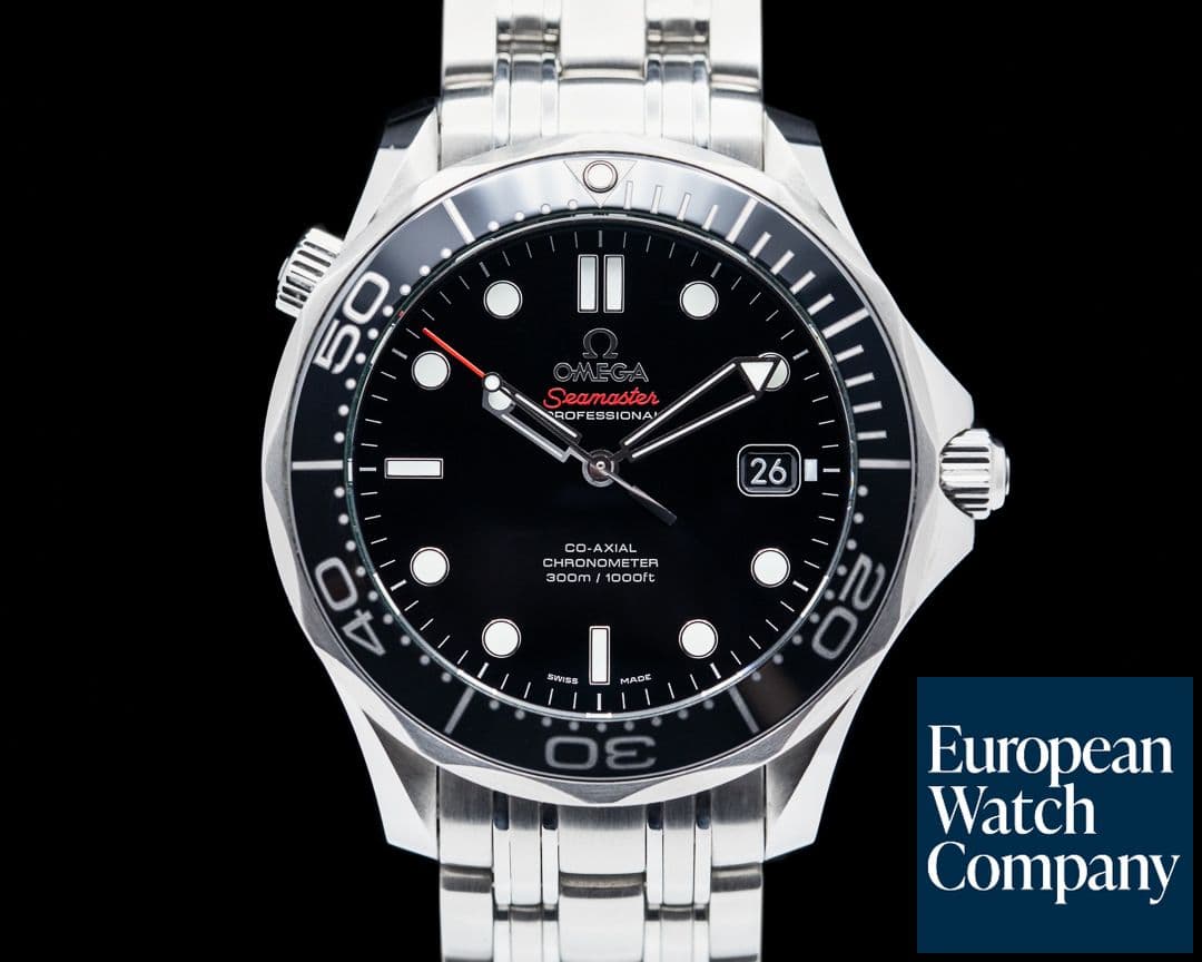Image of Omega Seamaster Professional Black Dial Co-Axial SS / SS 