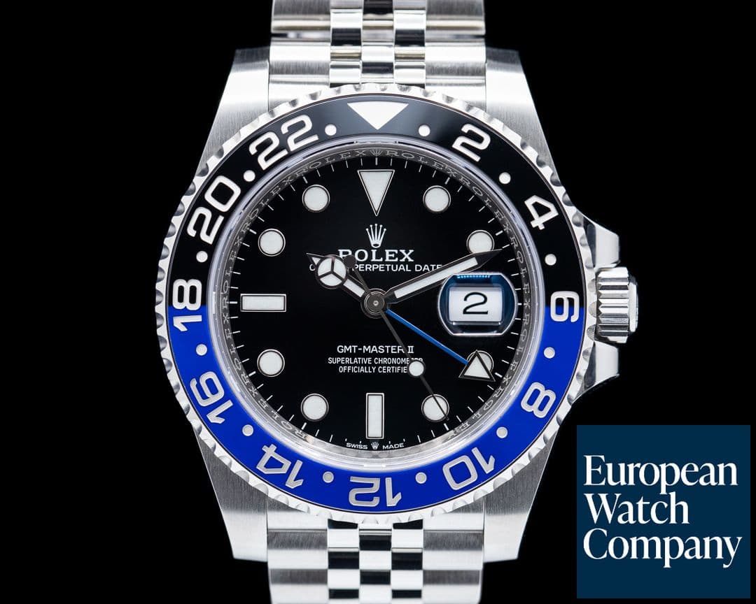 Image of Rolex GMT Master II 126710 Ceramic "Batman" SS / SS  UNWORN