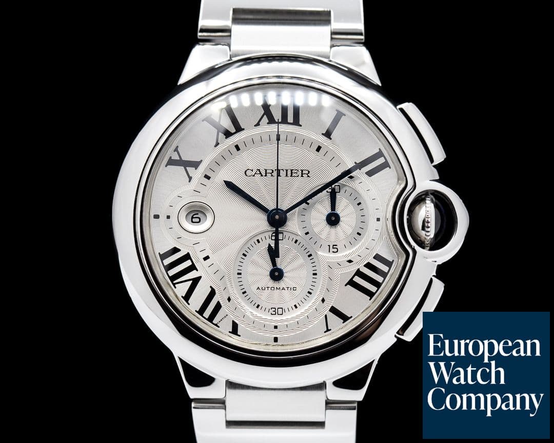 Image of Cartier Ballon Bleu Chronograph Stainless Steel W6920076