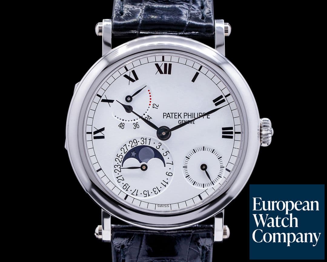 Image of Patek Philippe Power Reserve 5054 Moonphase Platinum UNWORN RARE