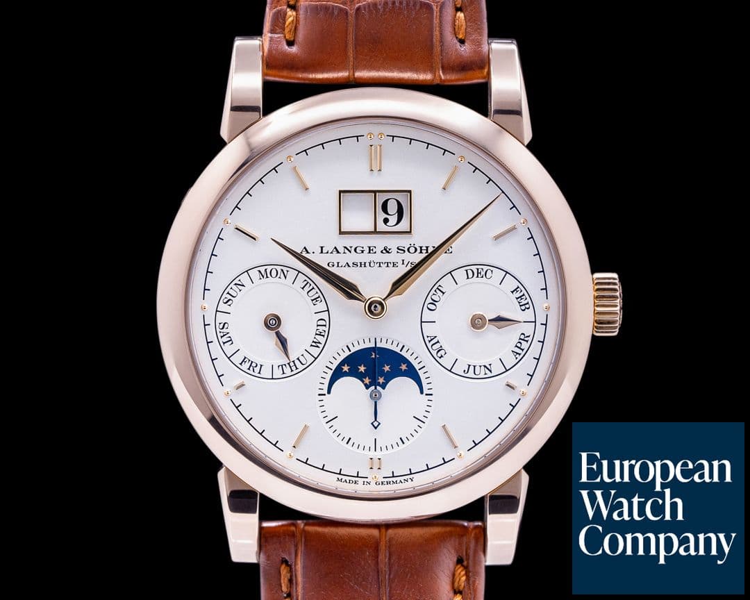 Image of A. Lange and Sohne Saxonia Annual Calendar 18K Rose Gold 330.032