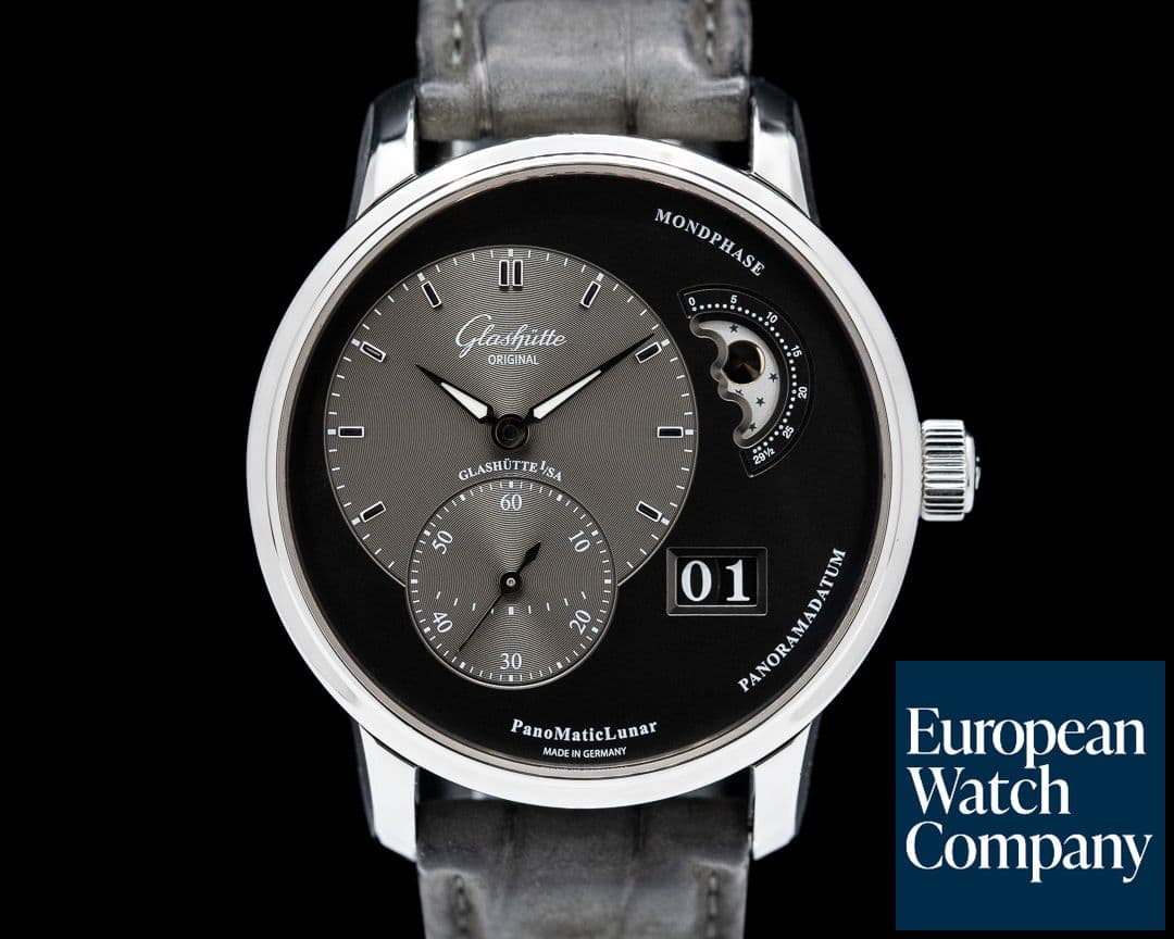Image of Glashutte Original PanoMatic Lunar SS Grey Dial 2021