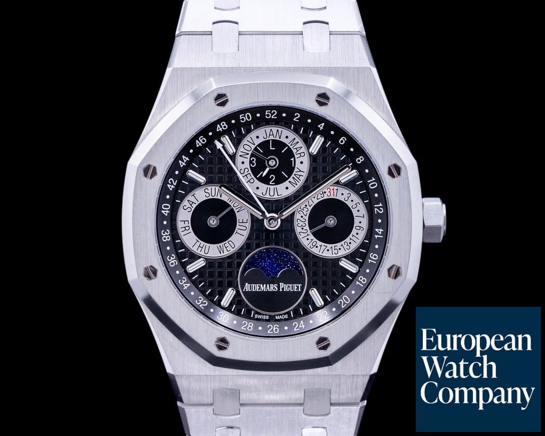 Image of Audemars Piguet Royal Oak 26597PT YOSHIDA LIMITED Platinum / Black Dial 
